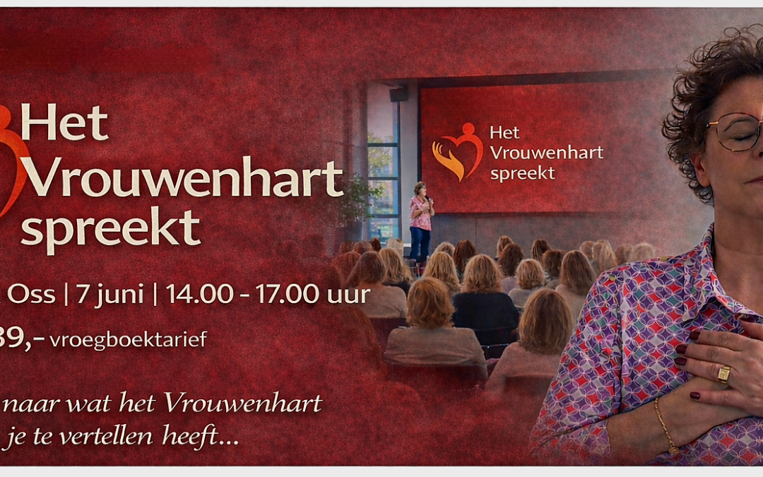 Event “Het Vrouwenhart spreekt” op 7 juni 2026